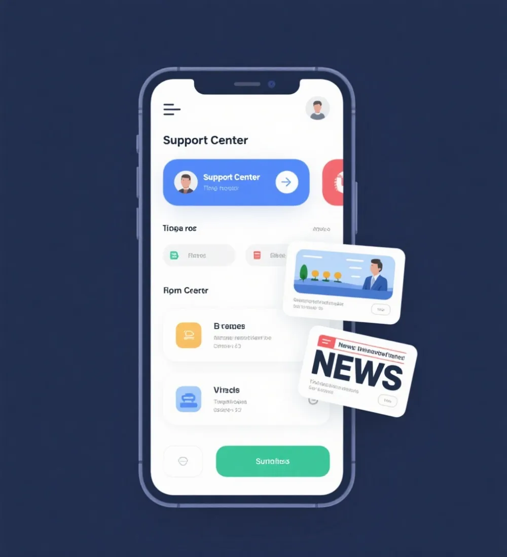 移动端服务体验示意图